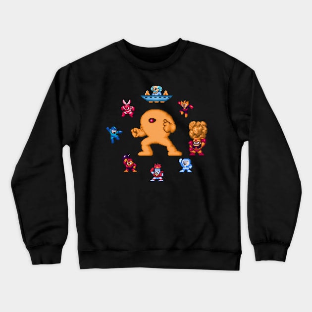 ManMega One Crewneck Sweatshirt by Kari Likelikes